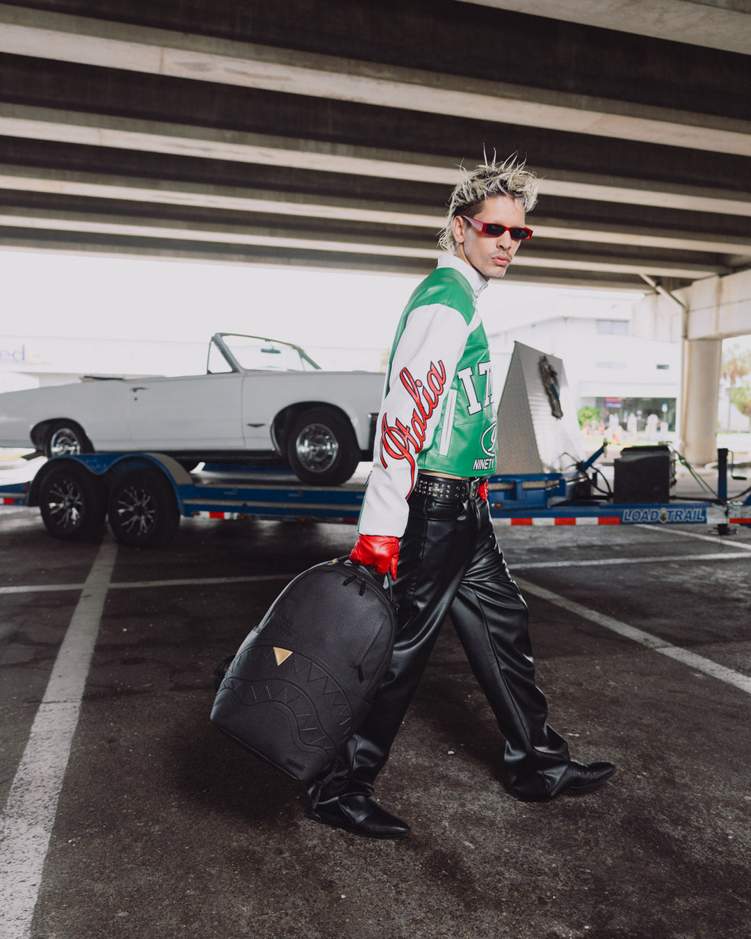 THE GOLDEN FANG SHARK BACKPACK